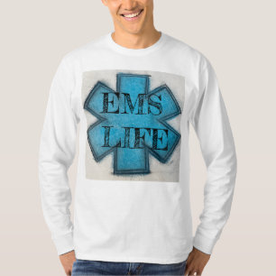 Männer lustiges EMS Life, du haust, wir fallen T-Shirt