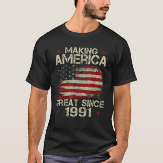 Männer machen Amerika seit 1991 zu einem großen Vi T-Shirt