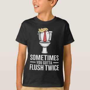 Männer Manchmal Muss Man Zweimal Spülen Lustiges D T-Shirt