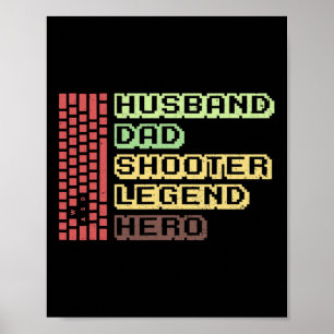 Männer-Maus-Gamer-Design für Ihren Computer-Gaming Poster