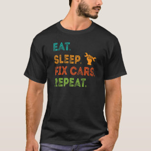 Männer-Mechanik für Männer Vater Auto Garage Auto T-Shirt