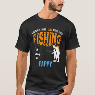Männer Mehr Als Liebe Fischen Pappy Spezial Großva T-Shirt