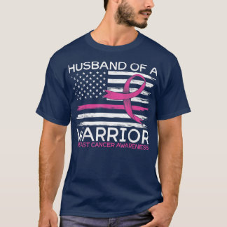 Männer mit Brustkrebs eines Kriegers T-Shirt