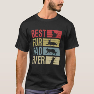 Männer mit dem besten Vater je für Männer Katzen D T-Shirt
