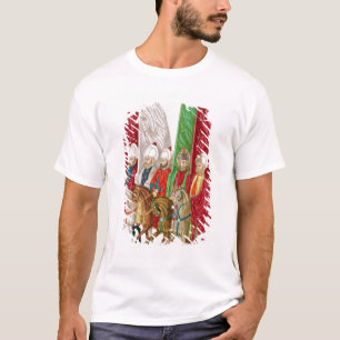 Männer mit den Standards, die dem Seigneur zu T-Shirt