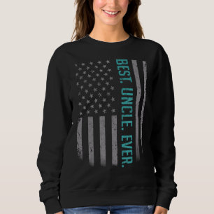 Männer mit der besten Onkel je US-amerikanische Fl Sweatshirt