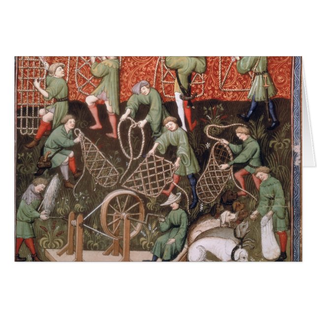 Männer mit Netzen (Vorderseite (Horizontal))