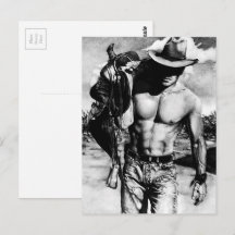 Männer Moderner Cooler Western Male Cowboy Handgez