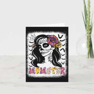 Männer-Monster lustiger Totenkopf-Schlamperllöckch Karte