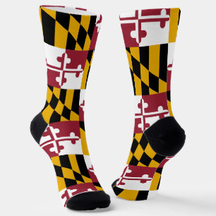 Männer nachhaltige Crew Socken mit der Flagge von