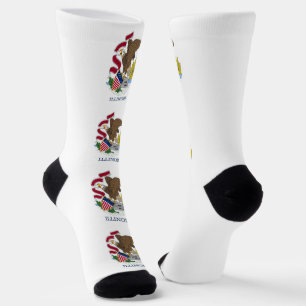 Männer nachhaltige Crew Socken mit Flagge von Illi