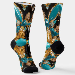 Männer nachhaltige Socken mit Bahamas-Farben