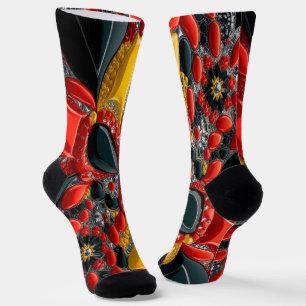 Männer nachhaltige Socken mit Deutschland Colors