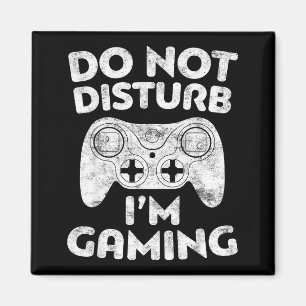 Männer nicht stören Gaming-Video-Spieler Magnet
