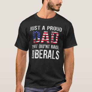 Männer nur ein stolzer Vater, der die Liberalen ni T-Shirt