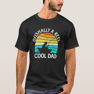 Männer Ofishalal ein wahrer Cooler Vater Fischen 3 T-Shirt