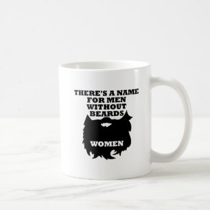 Männer ohne Bärte Lustiger Becher Tasse