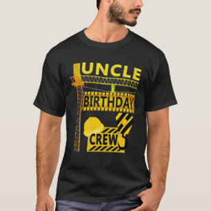 Männer Onkel Geburtstag Crew B-Tag Onkel Bau T-Shirt