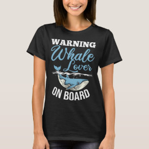 Männer Ozean Tier Walbeobachtung Aquarist Buckelwa T-Shirt