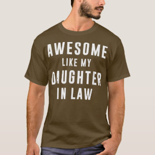 Männer Phantastisch wie meine Tochter im Jura Vate T-Shirt