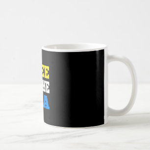 Männer pinkeln ins Meer lustige Ozean Sommerauffüh Kaffeetasse