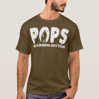 Männer Pop wie Opa nur Cooler Vintag T-Shirt