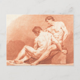 Männer Postkarte