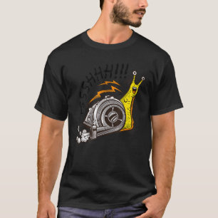 Männer Psh Schnecke, die Blätter bläst Bläser Für T-Shirt