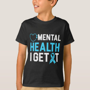 Männer psychische Gesundheit bekommt Bewusstsein f T-Shirt