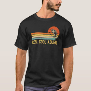 Männer Reel Cool Abuelo Angeln Fisch Vintage T-Shirt