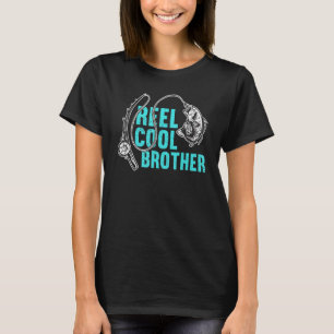 Männer Reel Cool Bruder Angeln Ideen Bruder Fishi T-Shirt