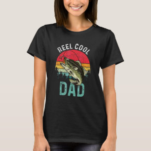 Männer Reel Cooler Papa Angeln T-Shirt