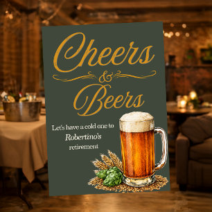 Männer-Rentnerparty 'Cheers & Beers' im Vintage-St Einladung