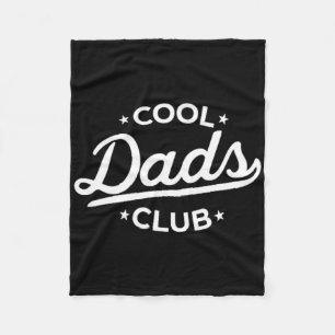Männer Retro Coole Dads Club Lustiger Vater Tasche Fleecedecke