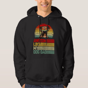 Männer Retro Vintag Phantastisch wie mein Boxer Do Hoodie