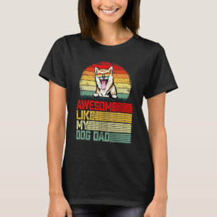 Männer Retro Vintage Awesome Wie Mein Shiba Inu Hu T-Shirt