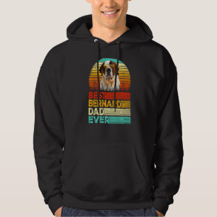 Männer Retro Vintage Bester Bernard Vater Aller Ze Hoodie