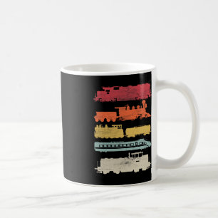 Männer Retro Züge Liebhaber Vintage Eisenbahn Weih Kaffeetasse