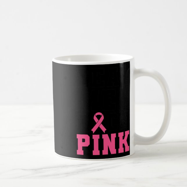 Männer Rock Pink Brustkrebs Bewusstsein Kaffeetasse (Rechts)