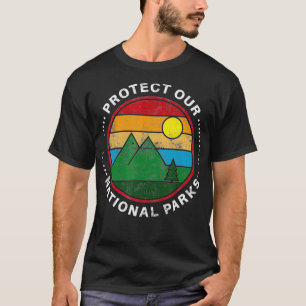Männer schützen unsere Nationalparks - Naturschatz T-Shirt