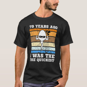 Männer schwimmen vor 79 Jahren schnell T-Shirt