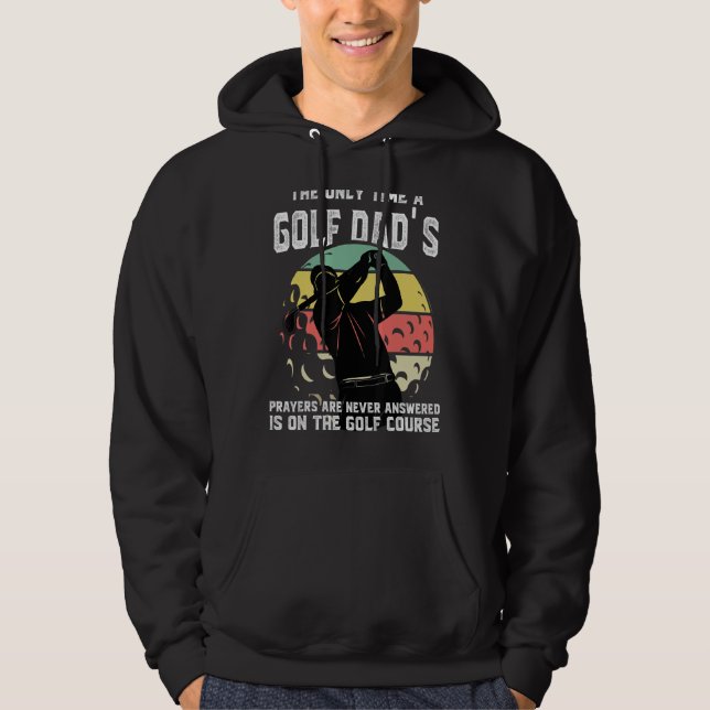 Männer sind die einzige Zeit, in der ein Vater bet Hoodie (Vorderseite)
