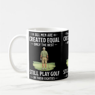 Männer sind gleich geschaffen Golfspielen in den A Kaffeetasse