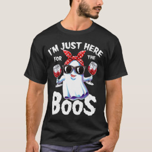 Männer sind hier für die Buh-Rufe Halloween Frauen T-Shirt