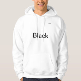 Männer sind weiß mit einfachen Ausdrücken. Hoodie