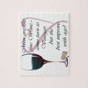 Männer sind wie feiner Wein-Geschenke Puzzle