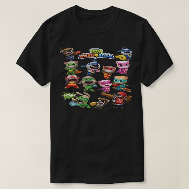 Männer sprechen mit Tom Heroes Niedliche grafische T-Shirt (Design vorne)