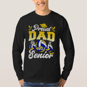 Männer Stolz Vater eines Volleyball Seniors 2023 K T-Shirt