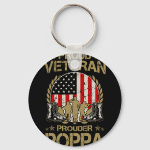 Männer stolz Veteran stolzer Papa Flagge Veteran Schlüsselanhänger