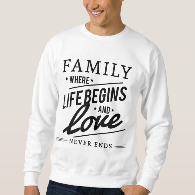 Männer Sweatshirts (Vorderseite)